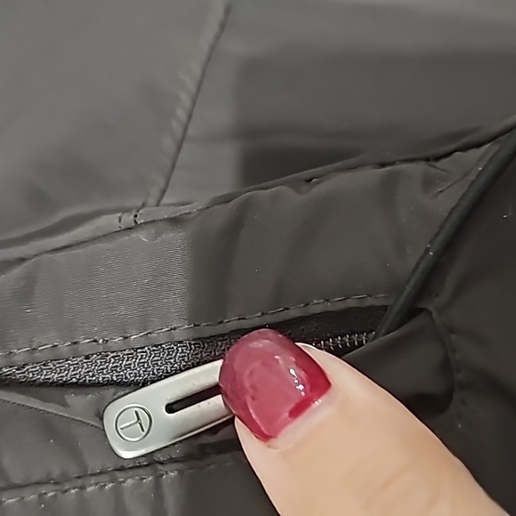 Mens TUMI Tech Harrington Windbreaker Zip Up Track Jacket L Nylon Black - Picture 5 of 6